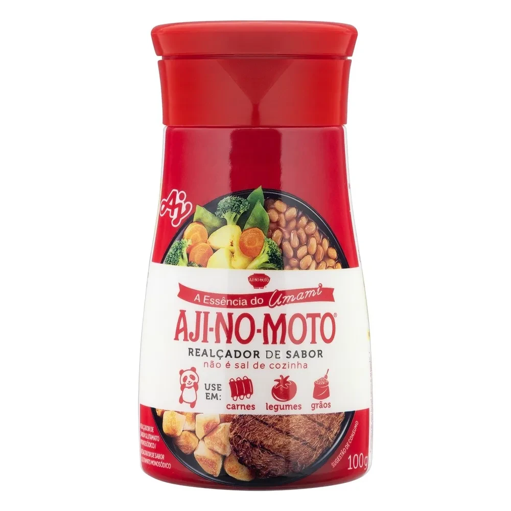 Realcador de Sabor Aji Sal One Piece Ajinomoto Frasco 100g