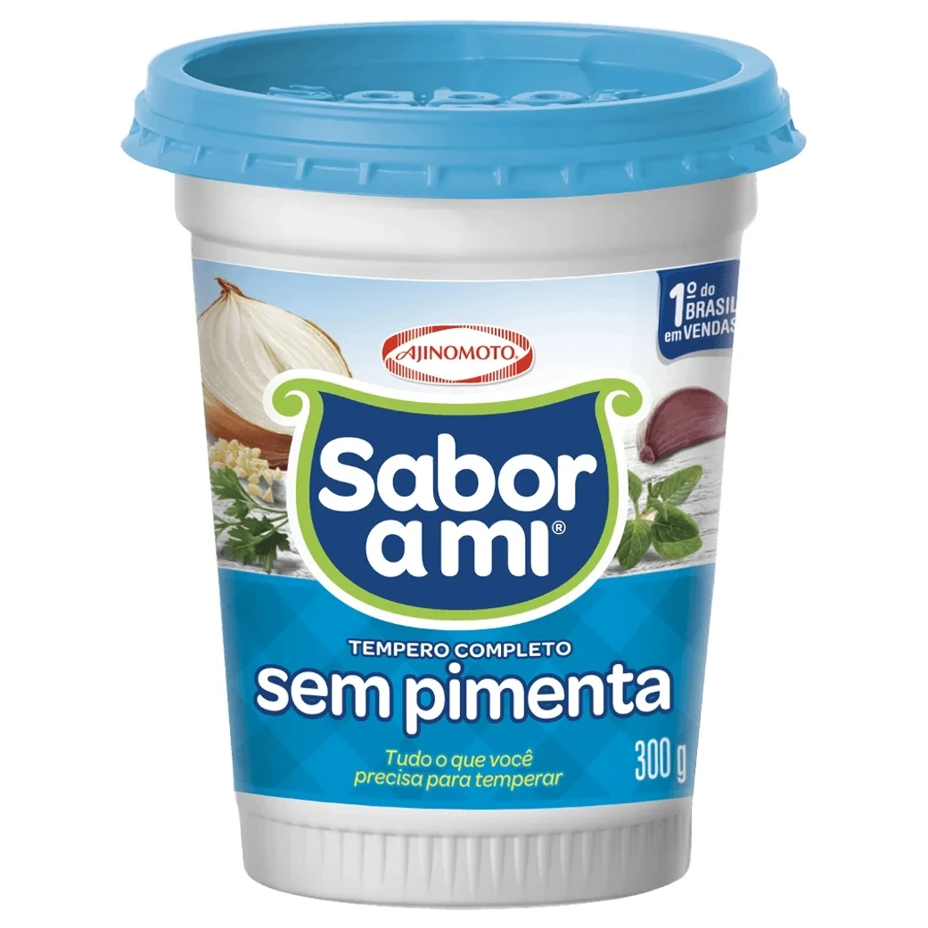 Tempero Completo sem Pimenta Sabor Ami Pote 300g