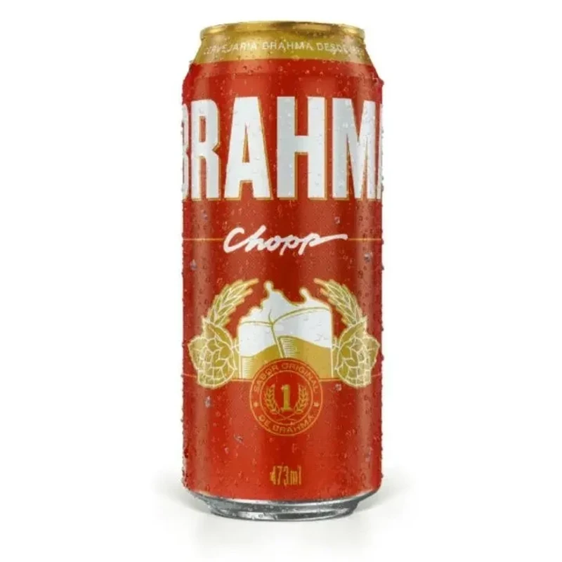 Cerveja Pilsen Chopp Brahma Lata 473ml