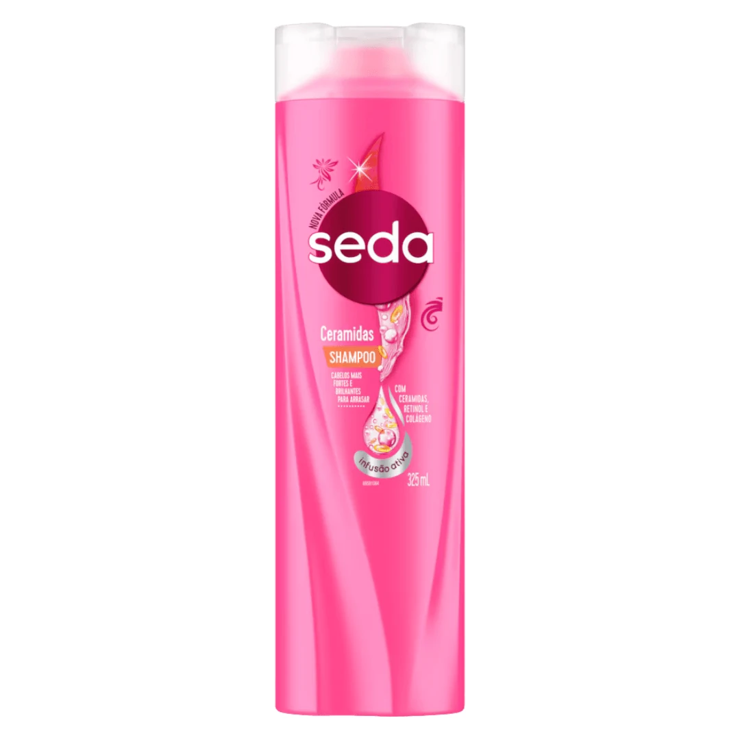 Shampoo Sos Ceramidas Seda Frasco 325ml