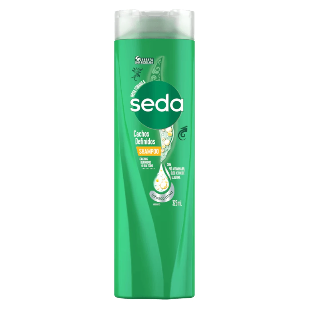 Shampoo Cachos Definidos Seda Frasco 325ml
