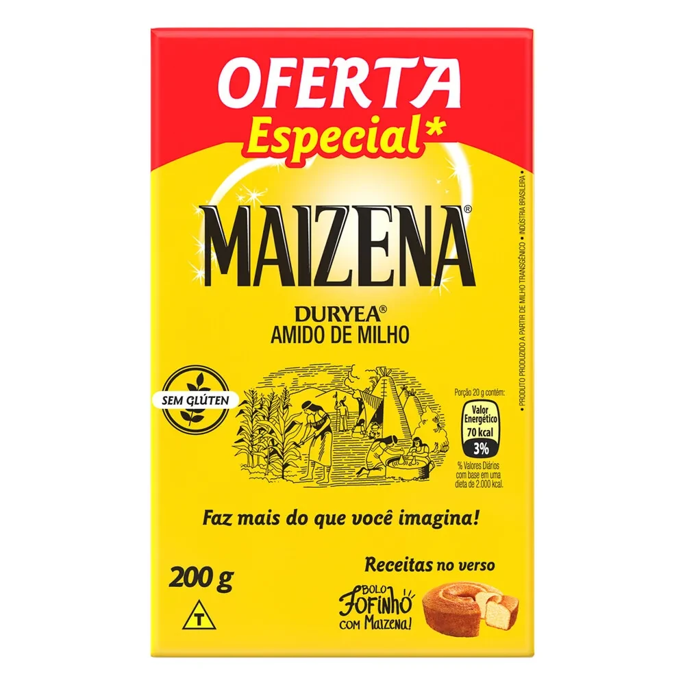 Amido Milho Maizena Caixa 200g
