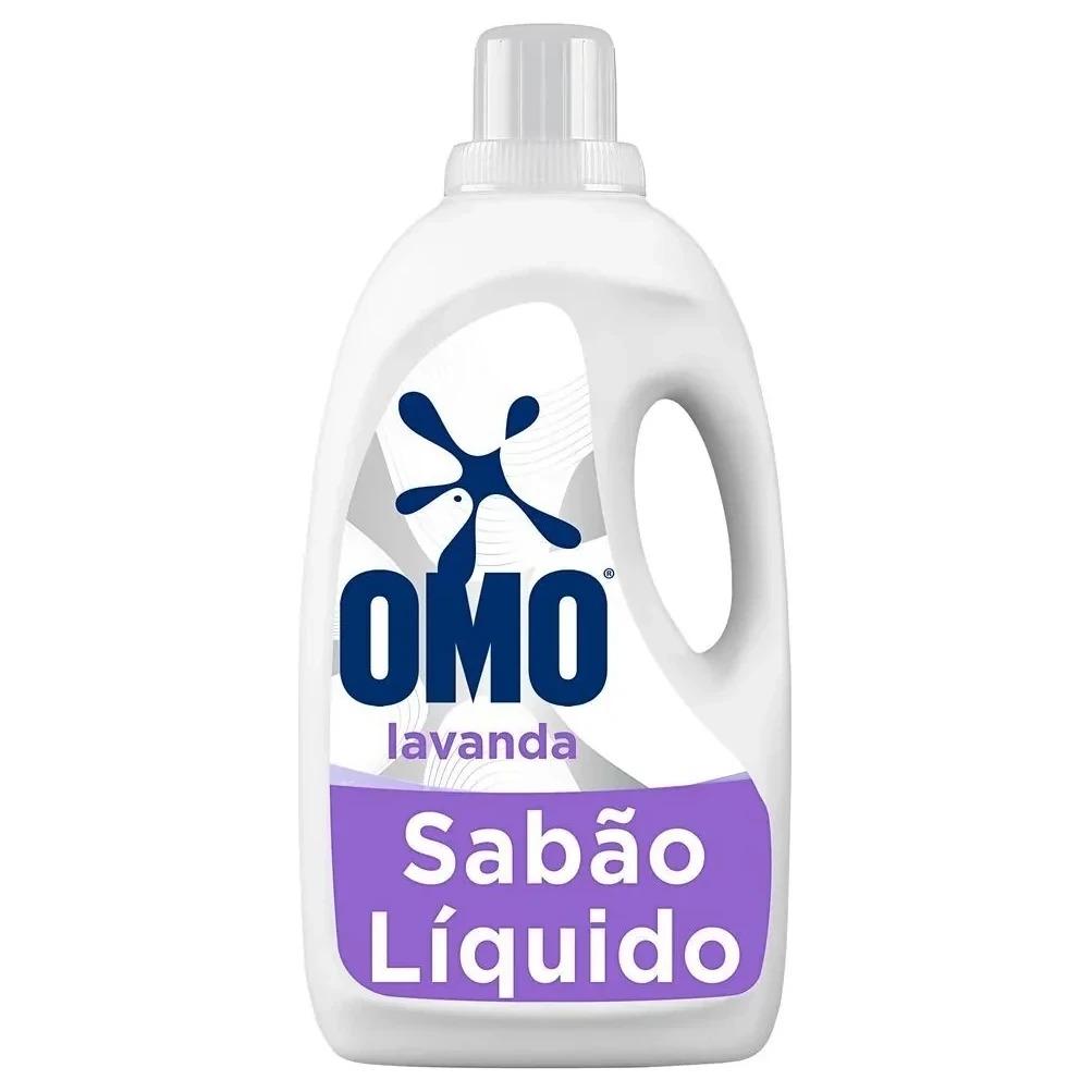 Lava Roupa Líquido Lavanda Omo Frasco