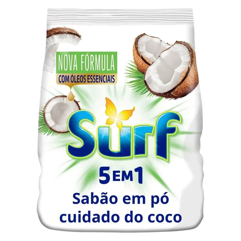 Lava Roupa Pó Coco Surf Sache 1600g