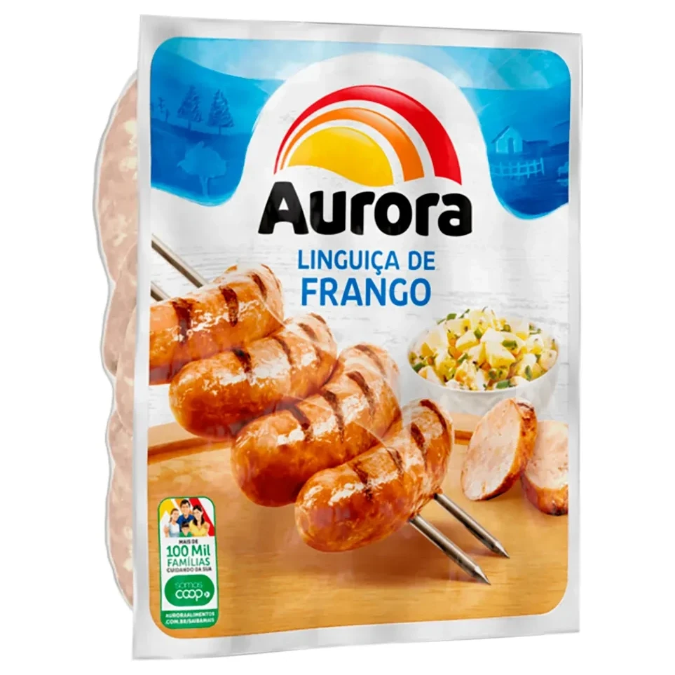 Linguiça Frango Aurora Pacote 700g