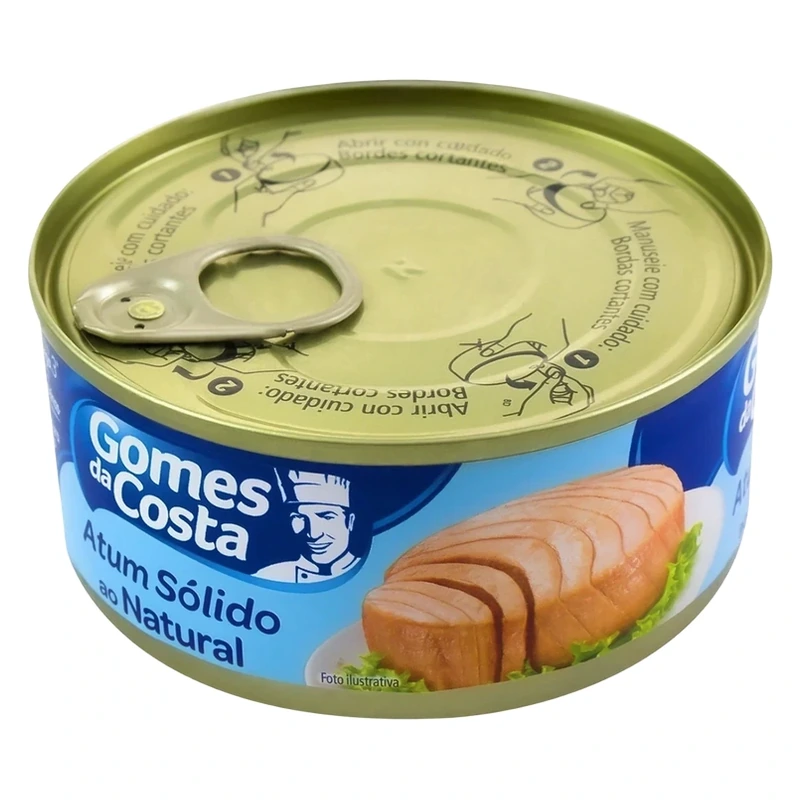 Atum Solido Conserva Natural Gomes da Costa Lata 120g