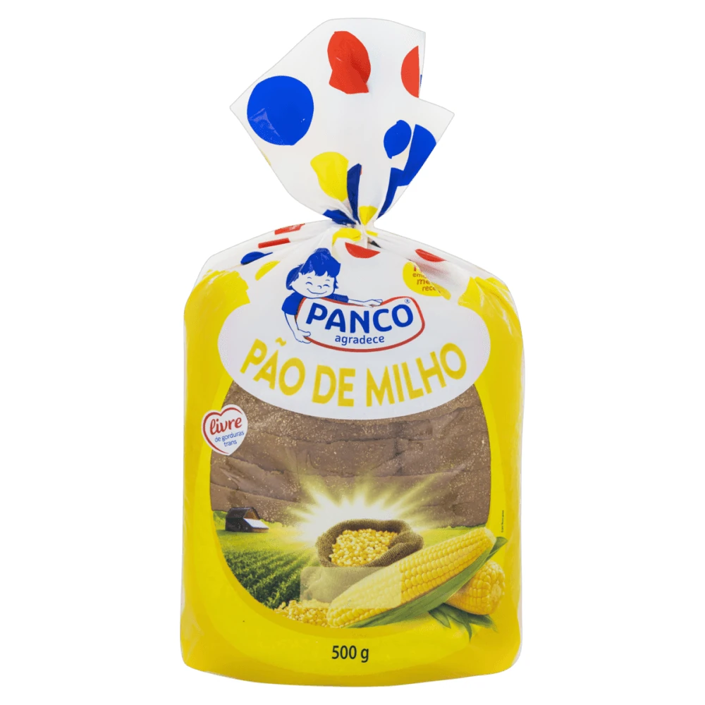 Pão Milho Panco Pacote 500g
