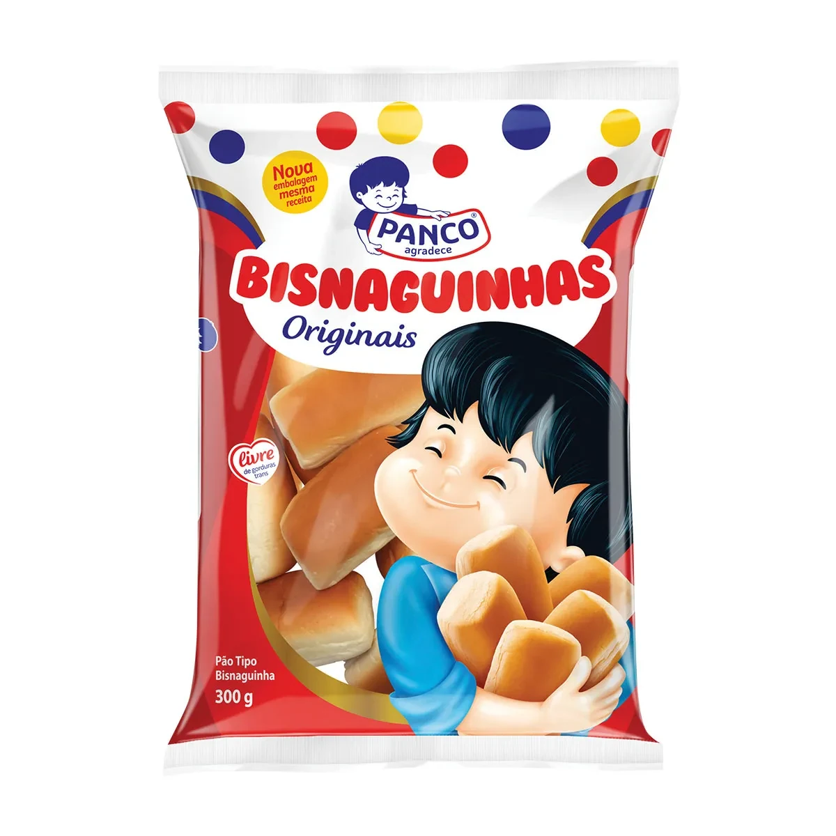 Pão Bisnaguinha Panco Pacote 300g