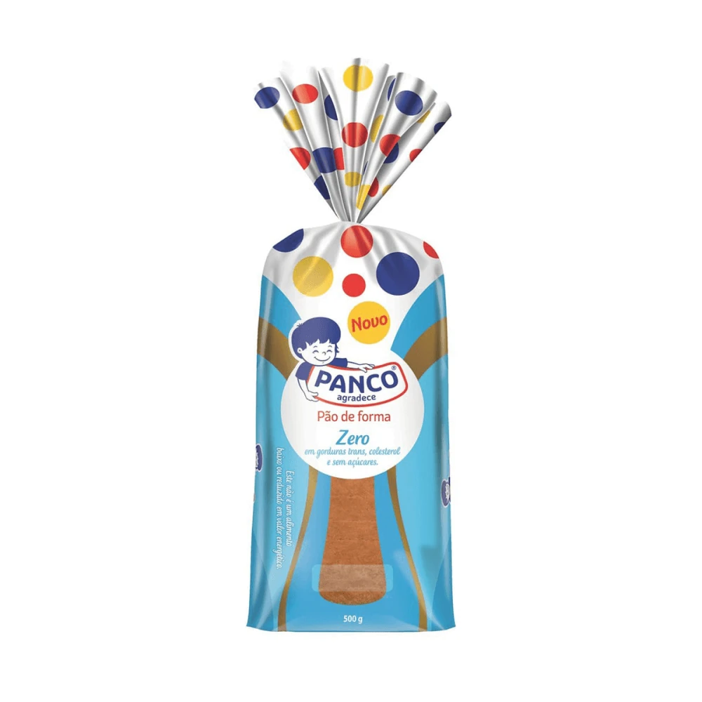 Pão Forma ZERO Panco Pacote 500g