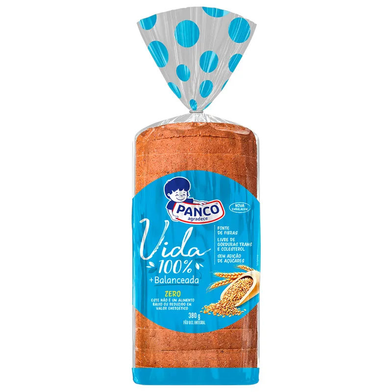 Pão Forma Vida ZERO Panco Pacote 380g