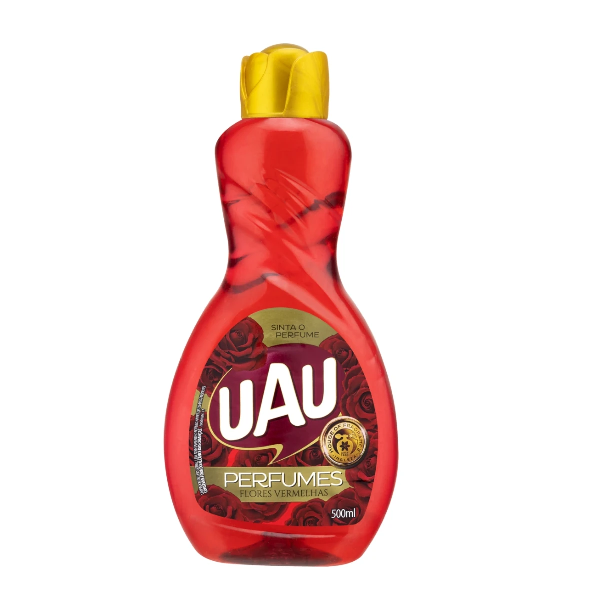 Limpador Multiuso Flores Vermelha Uau Frasco 500ml