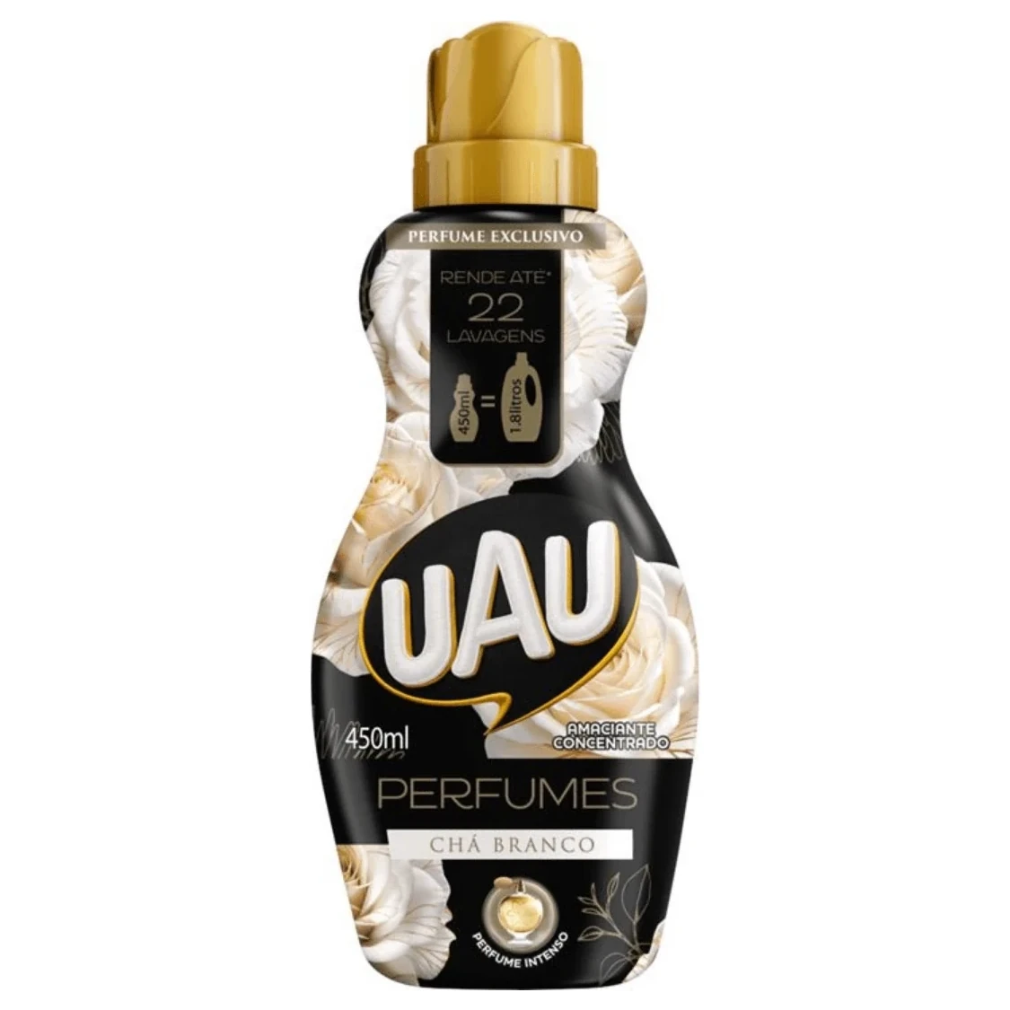 Amaciante Roupa Concentrado Uau Frasco 500ml