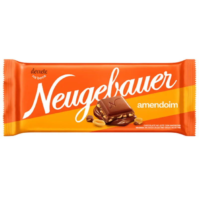 Chocolate Barra Amendoim Neugebauer Tablete 80g