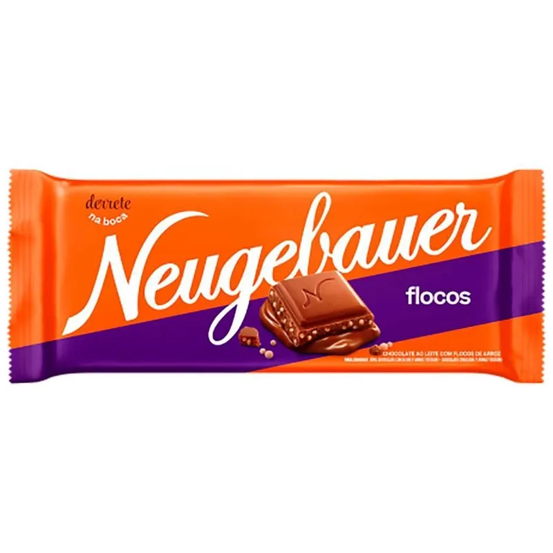 Chocolate Barra Flocos Neugebauer Tablete 80g