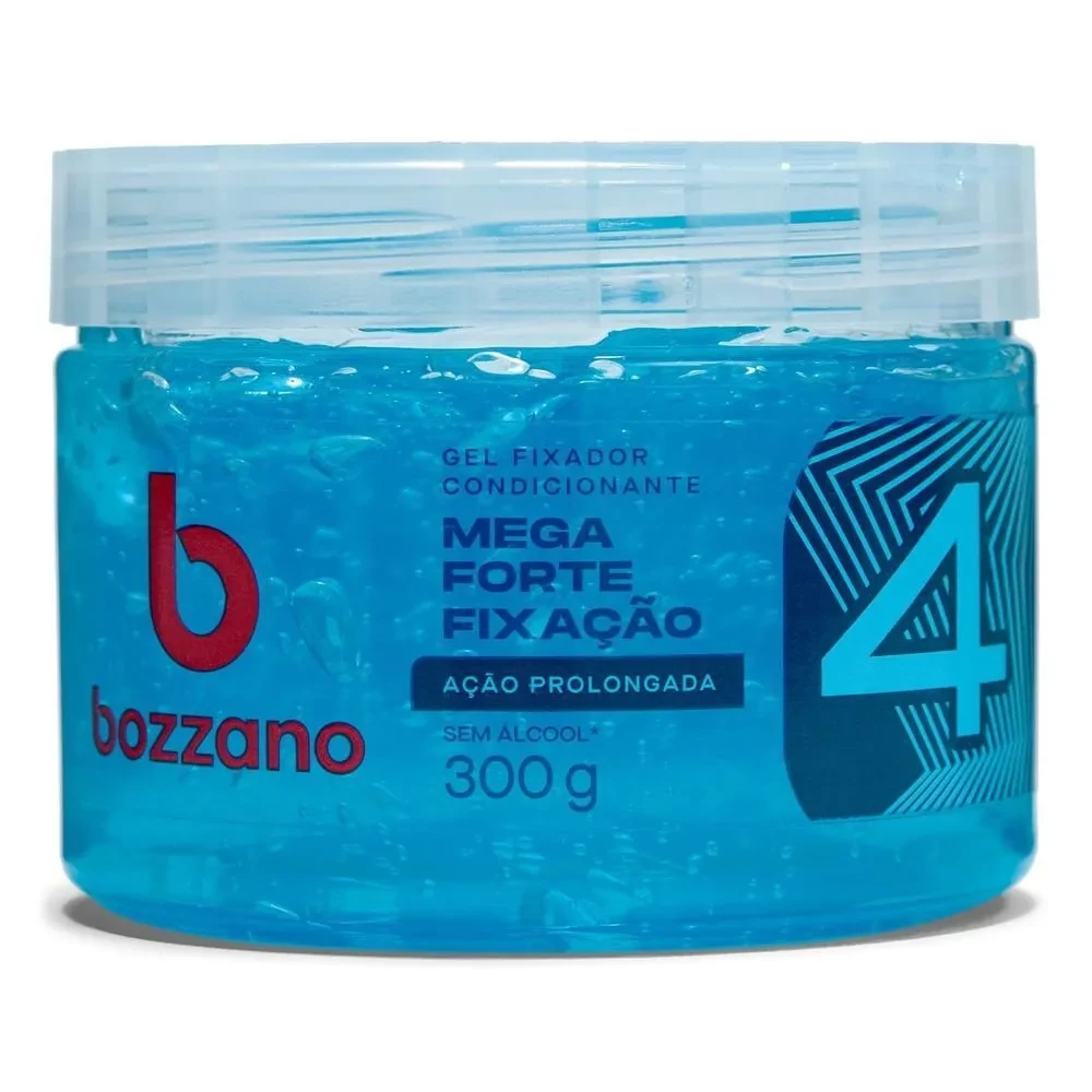 Gel Fixador Azul Bozzano Pote 300g