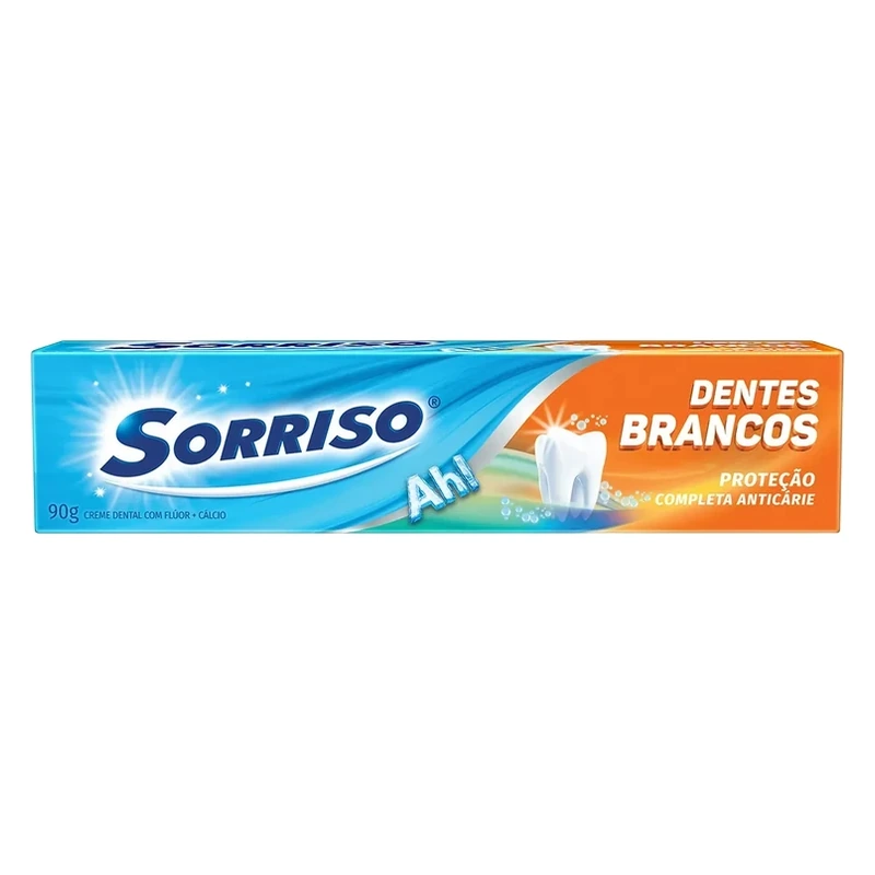 Creme Dental Dentes Brancos Sorriso Caixa 90g