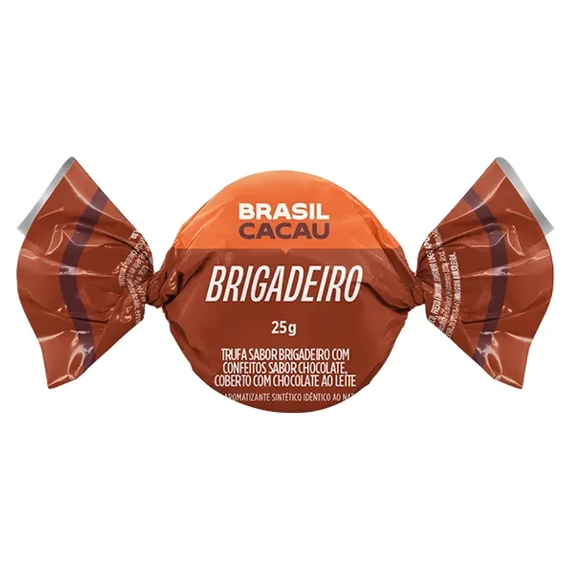 Trufa Chocolate Sortida Brigadeiro Brasil Cacau 25g
