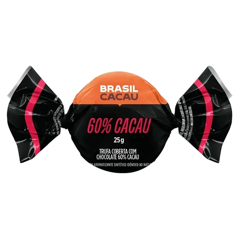 Trufa Chocolate Sortida 60% Cacau Brasil 25g