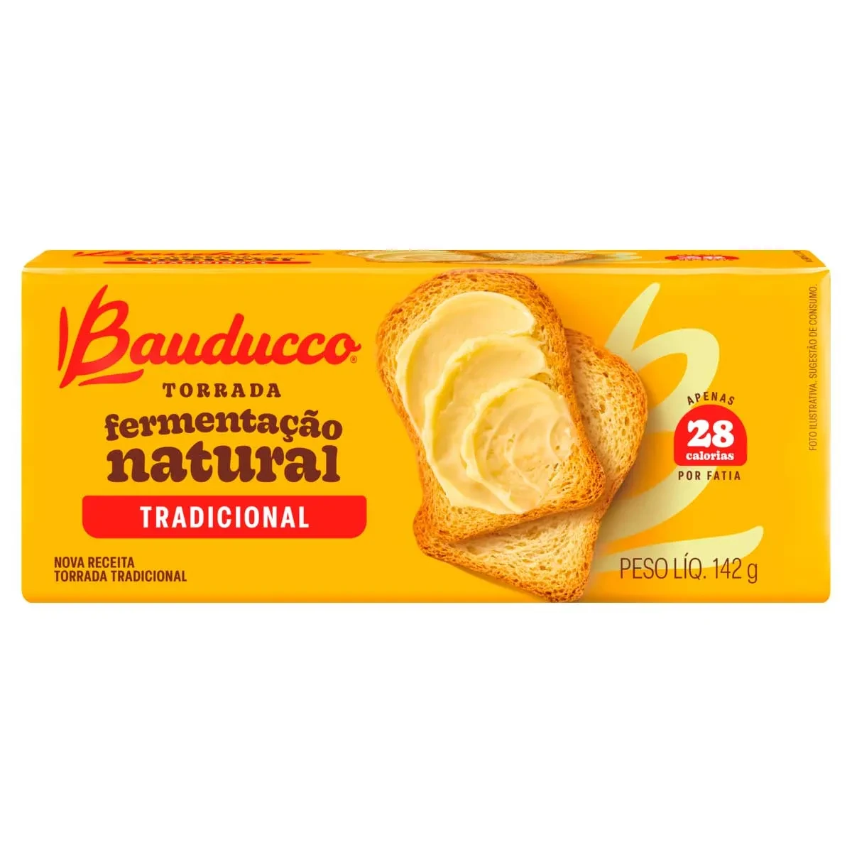 Torrada Tradicional Bauducco Pacote 142g