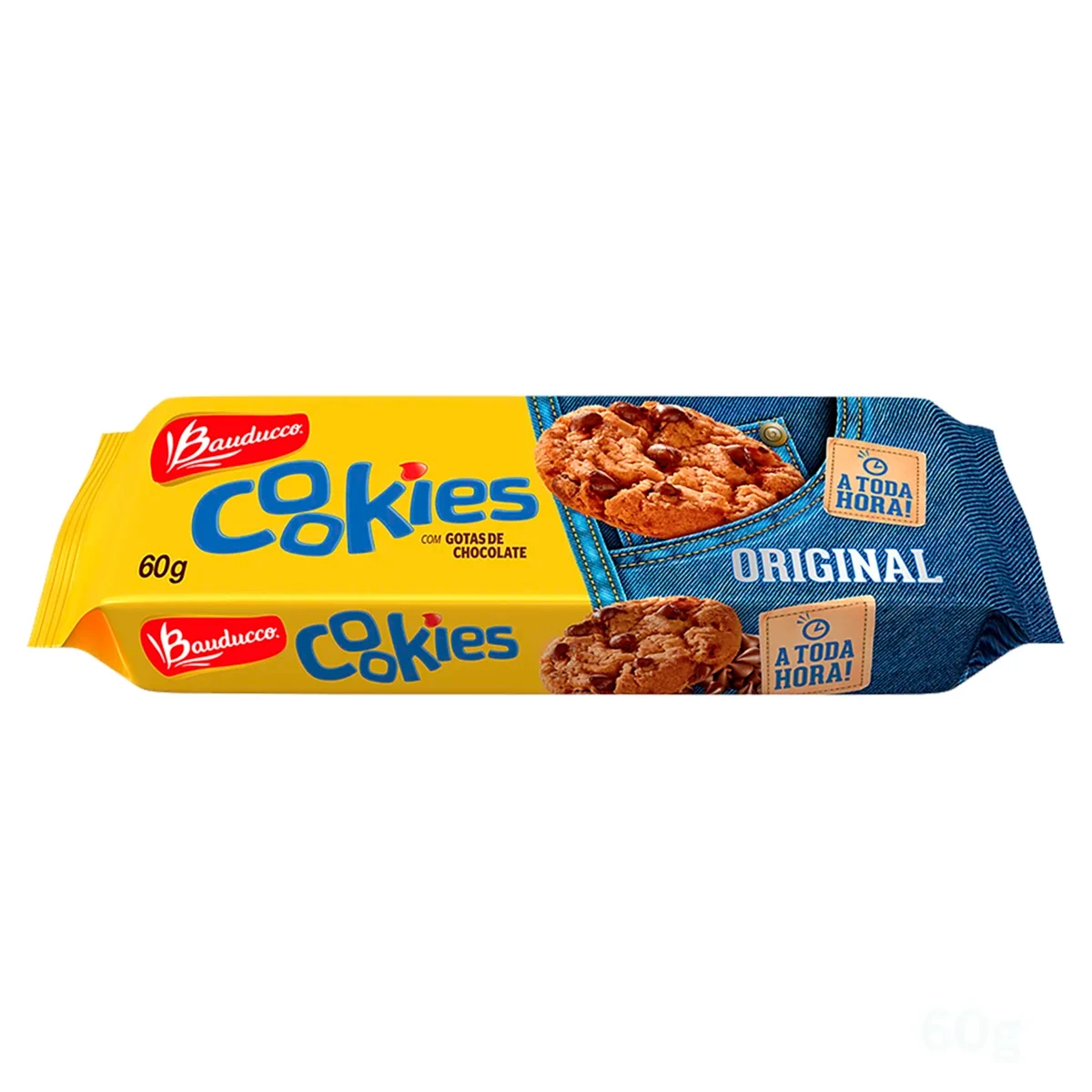 Biscoito Cookies Tradicional Bauducco Pacote 60g