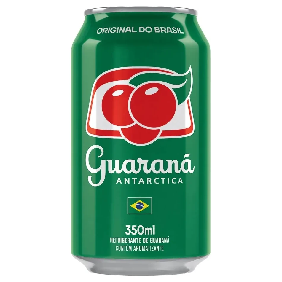 Refrigerante Guarana Original Antarctica Lata 350ml