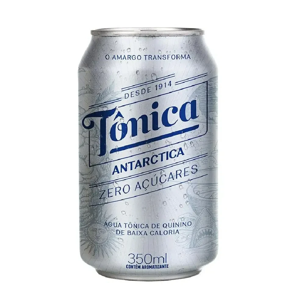 Água Tônica ZERO Antarctica Lata 350ml