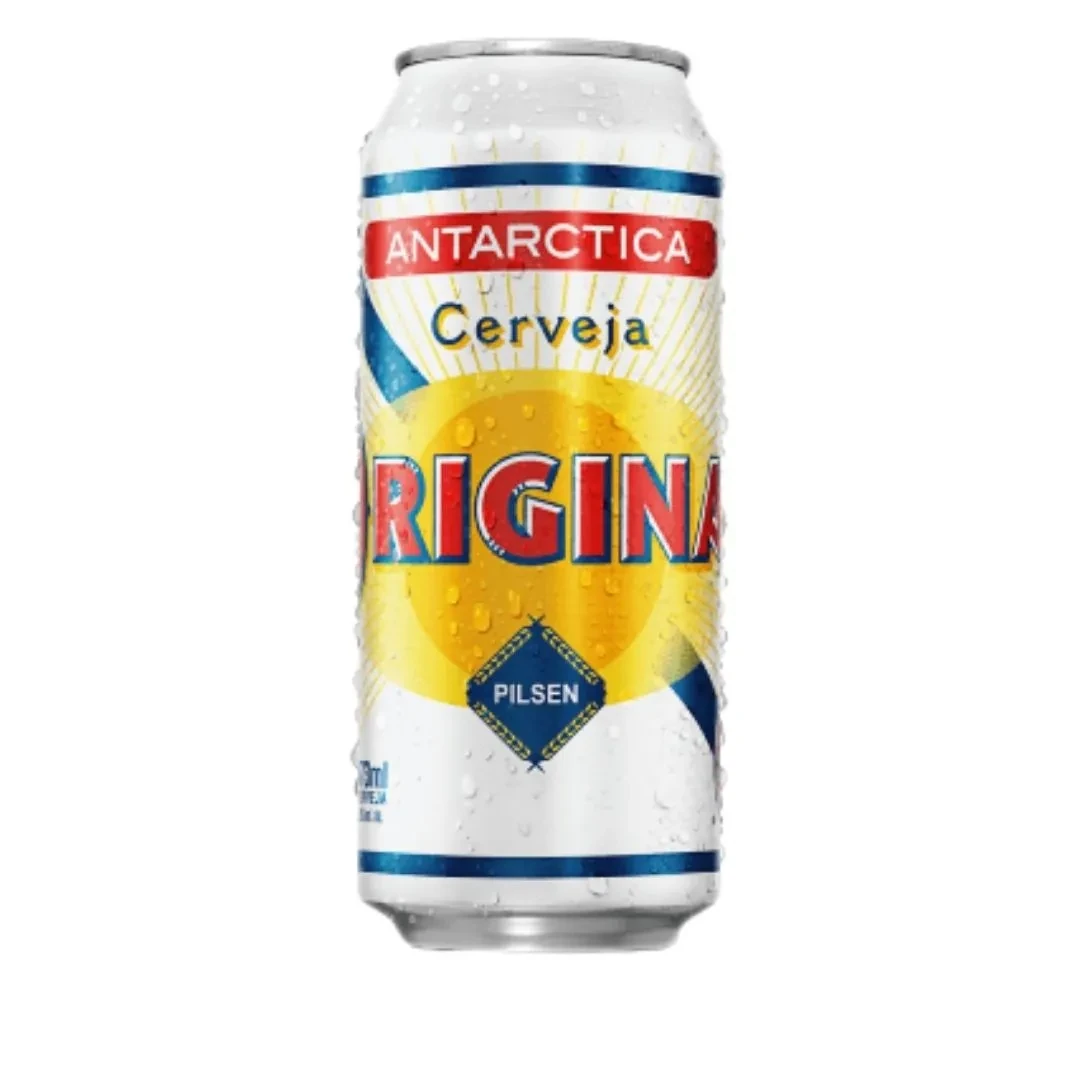 Cerveja Pilsen Original Antarctica Lata 473ml