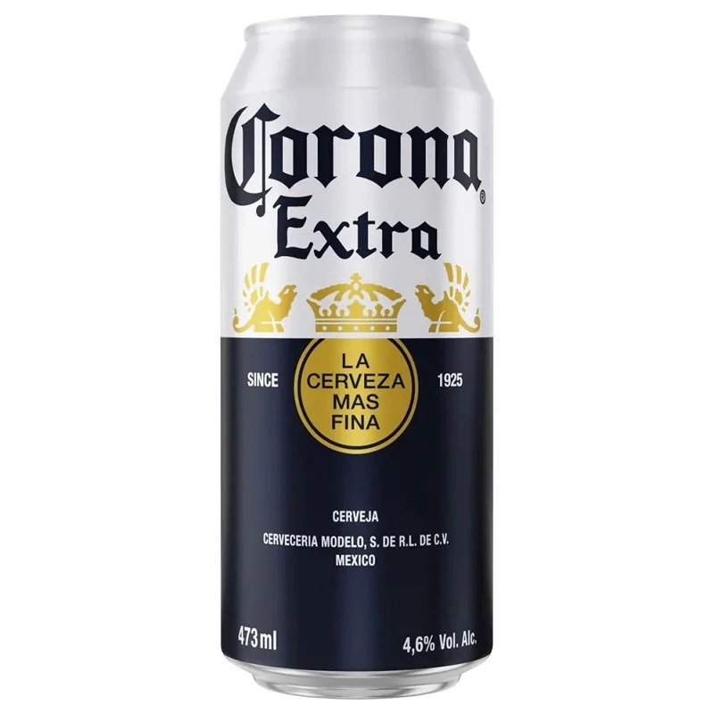 Cerveja Extra Corona Lata 473ml
