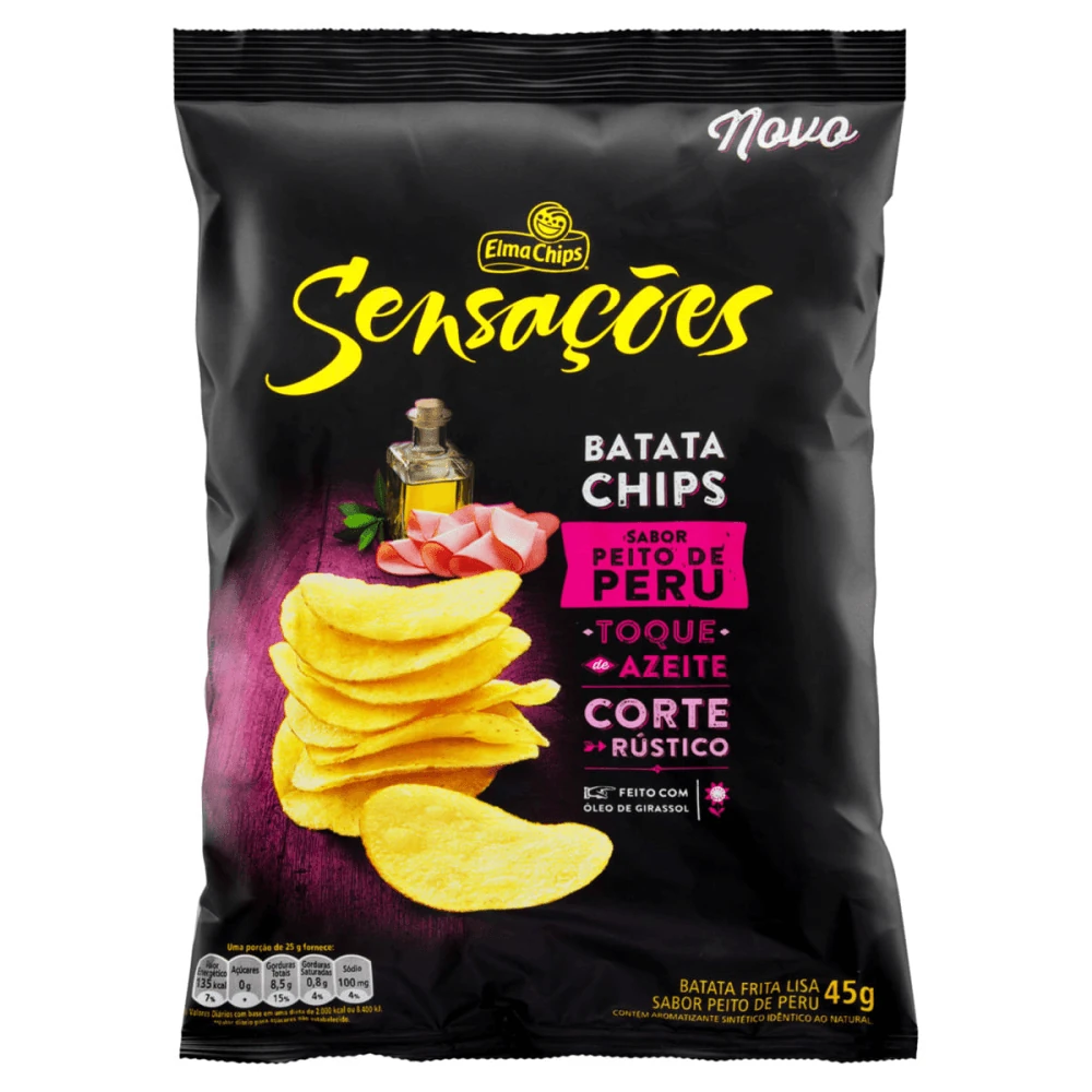 Batata Frita Peito Peru Sensacoes Pacote 35g