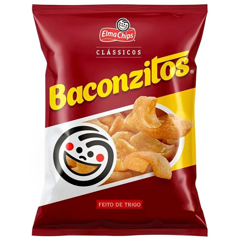 Salgadinho Milho Baconzitos Pacote 30g