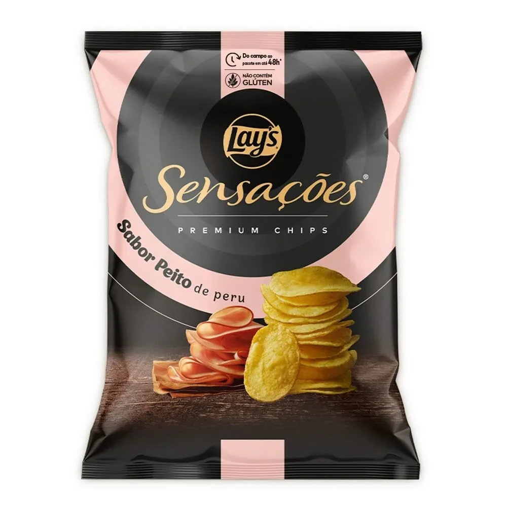 Batata Frita Peito Peru Lays Pacote 40g
