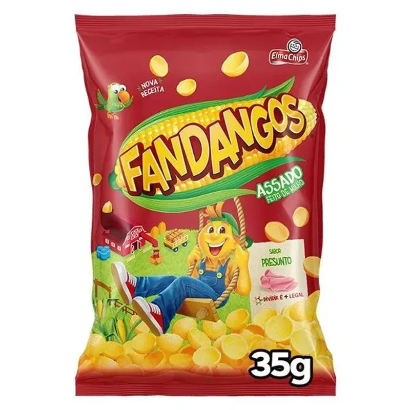 Salgadinho Milho Presunto Fandangos Pacote 35g