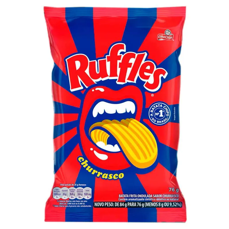 Batata Frita Churrasco Ruffles Pacote 40g