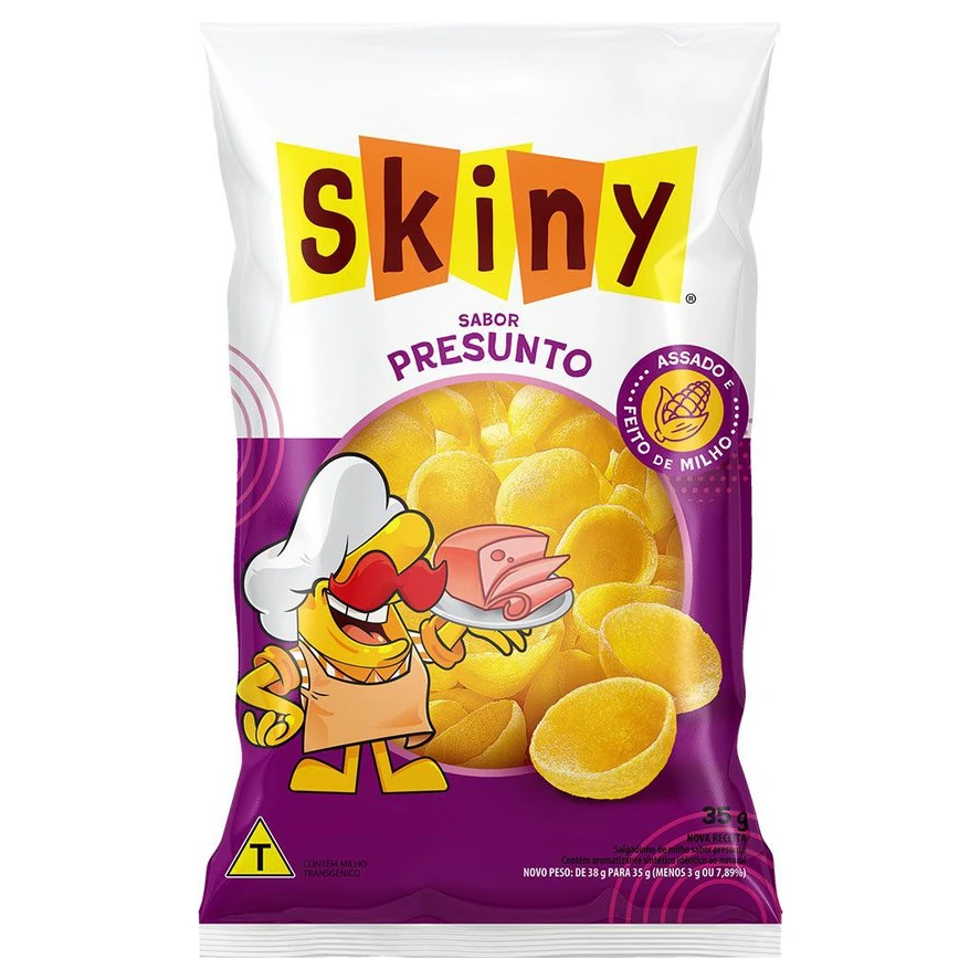 Salgadinho Milho Original Skiny Pacote 35g