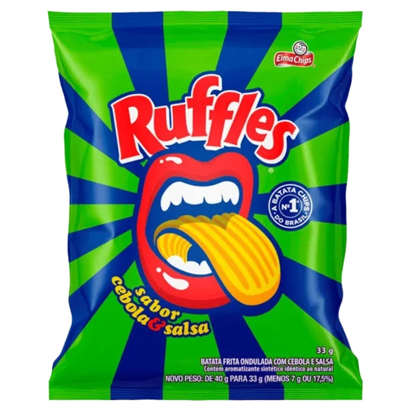 Batata Frita Cebola E Salsa Ruffles Pacote 32g