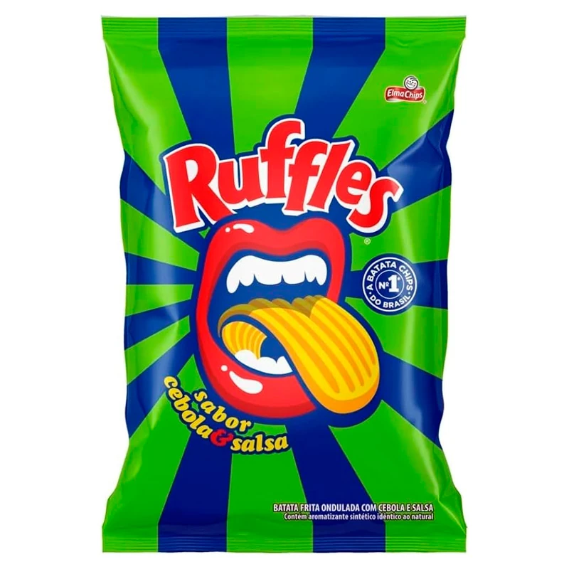 Batata Frita Cebola Salsa Ruffles Pacote 33g