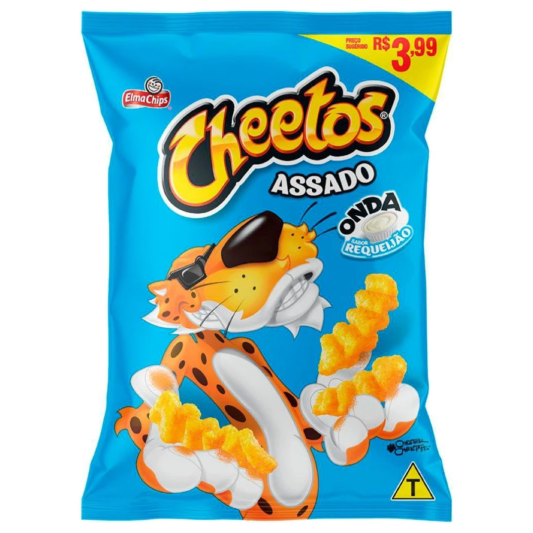 Salgadinho Milho Onda Requeijão Cheetos Pacote 39g