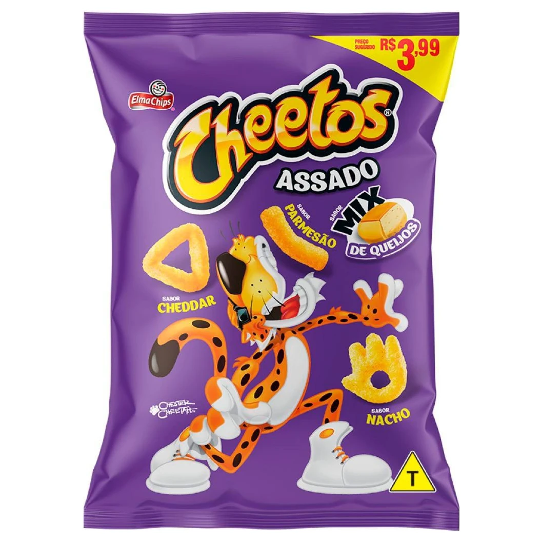 Salgadinho Milho Mix de Queijo Cheetos Pacote 34g
