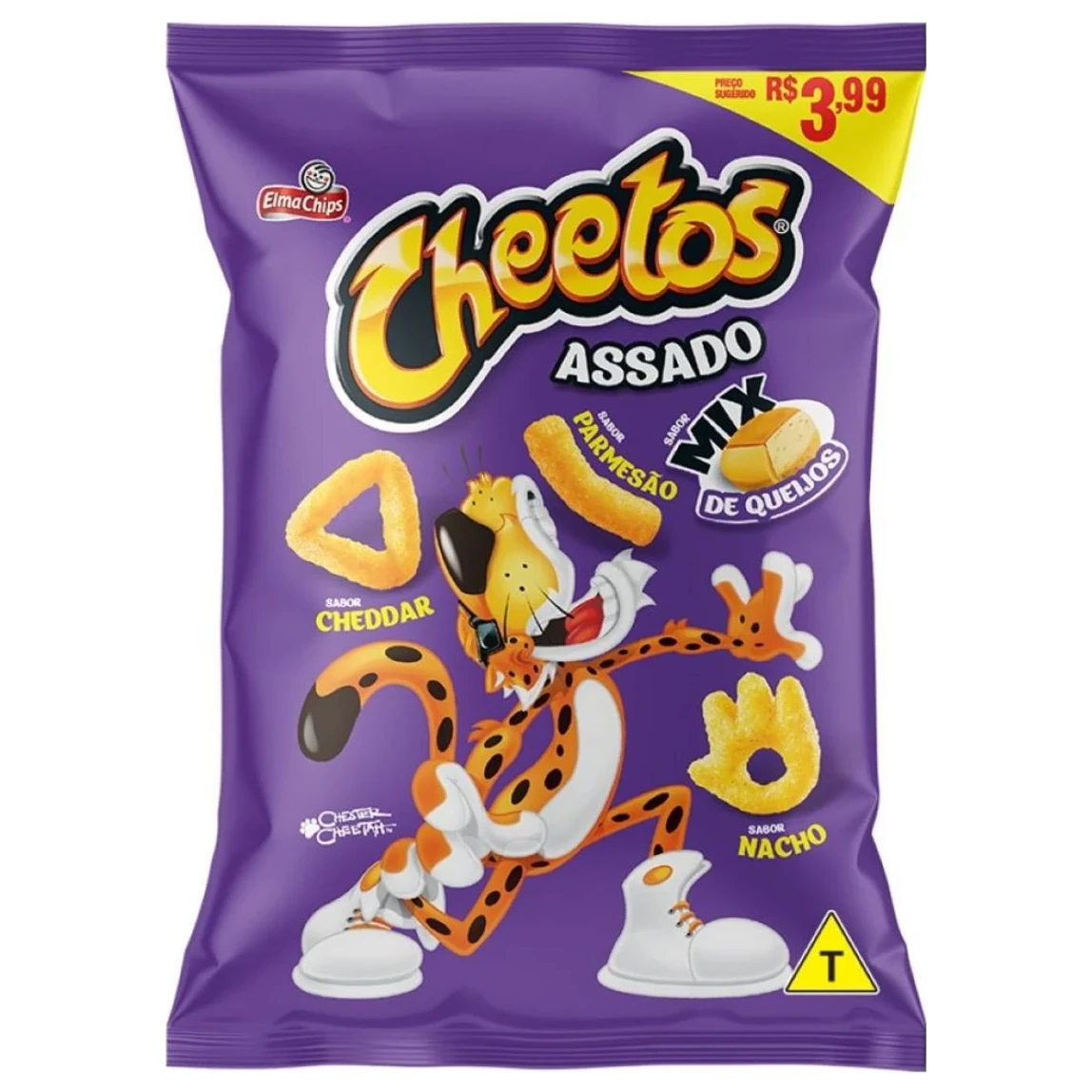 Salgadinho Milho Lua Parmesão Cheetos Pacote 34g
