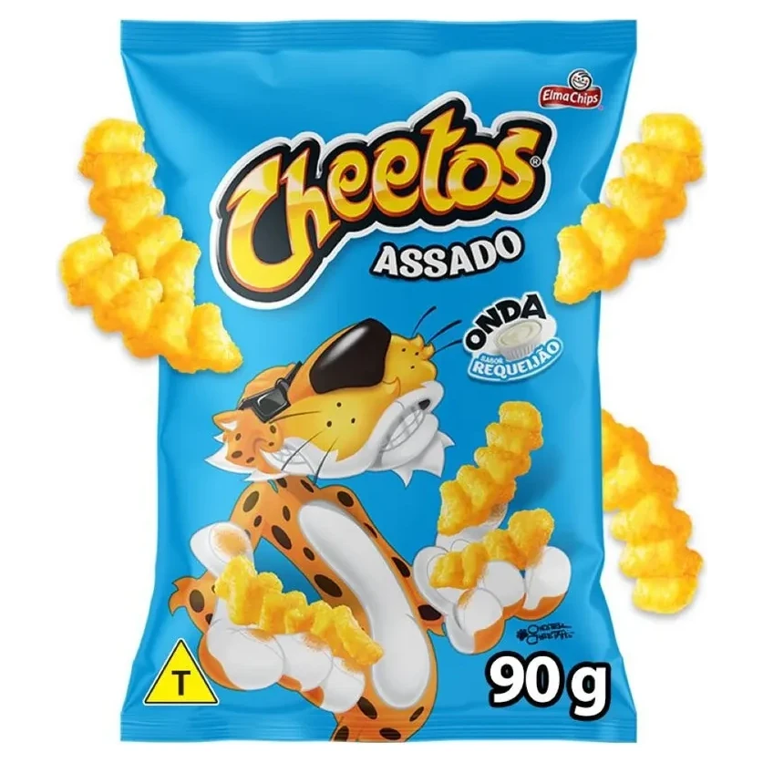 Salgadinho Milho Onda Requeijão Cheetos Pacote 90g