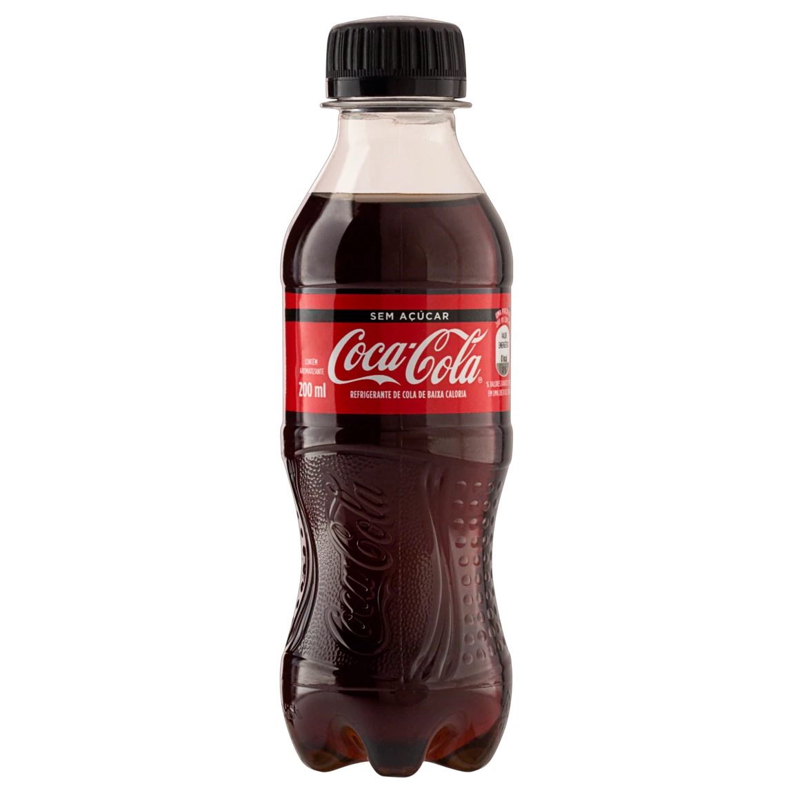 Refrigerante Mini sem Açúcar Coca Cola 200ml