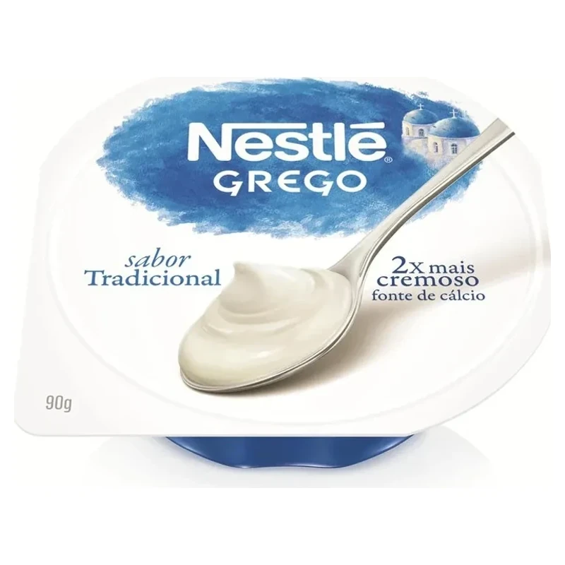 Iogurte Grego Tradicional Nestle Pote 90g