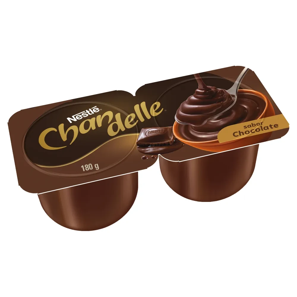 Sobremesa Lactea Chocolate Chandelle Pack 180g