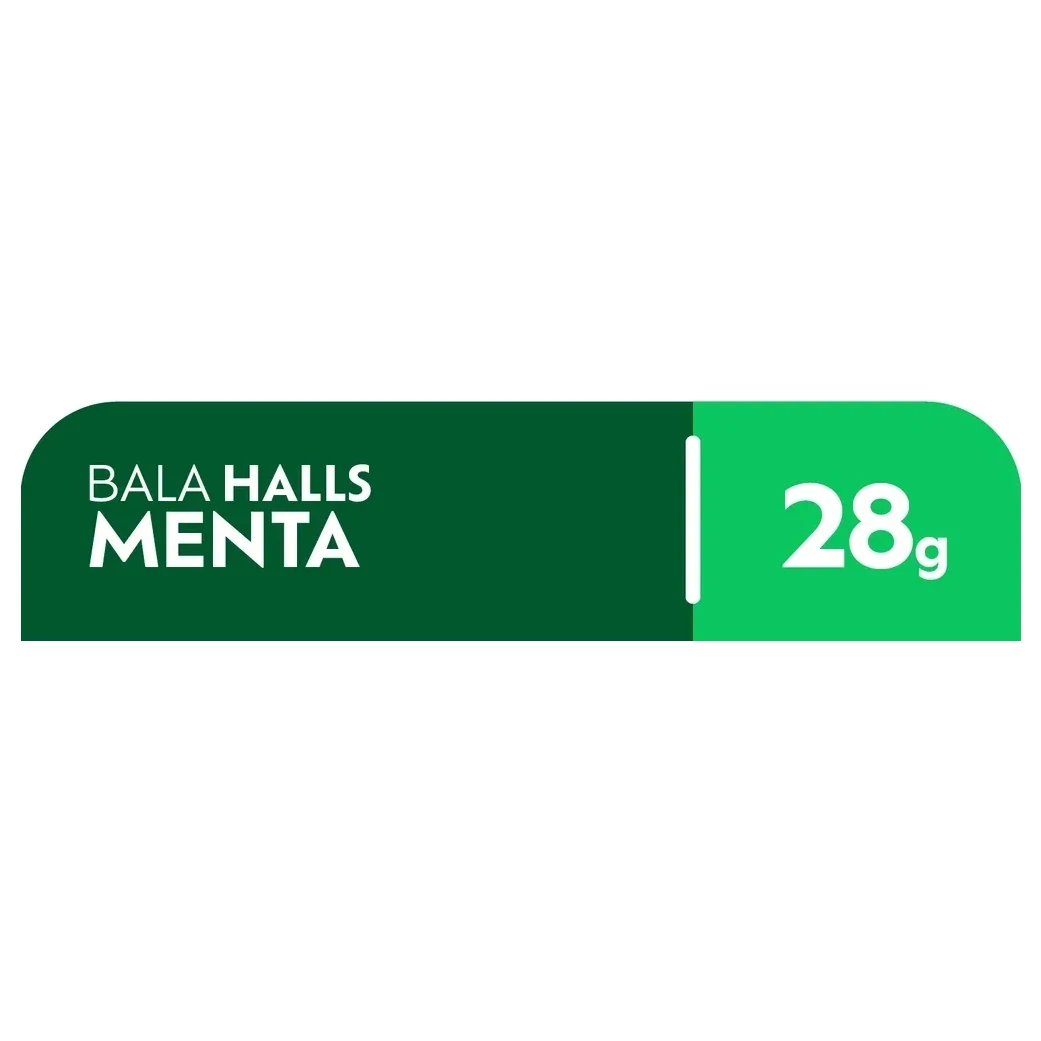 Drops Menta Verde Halls 27g