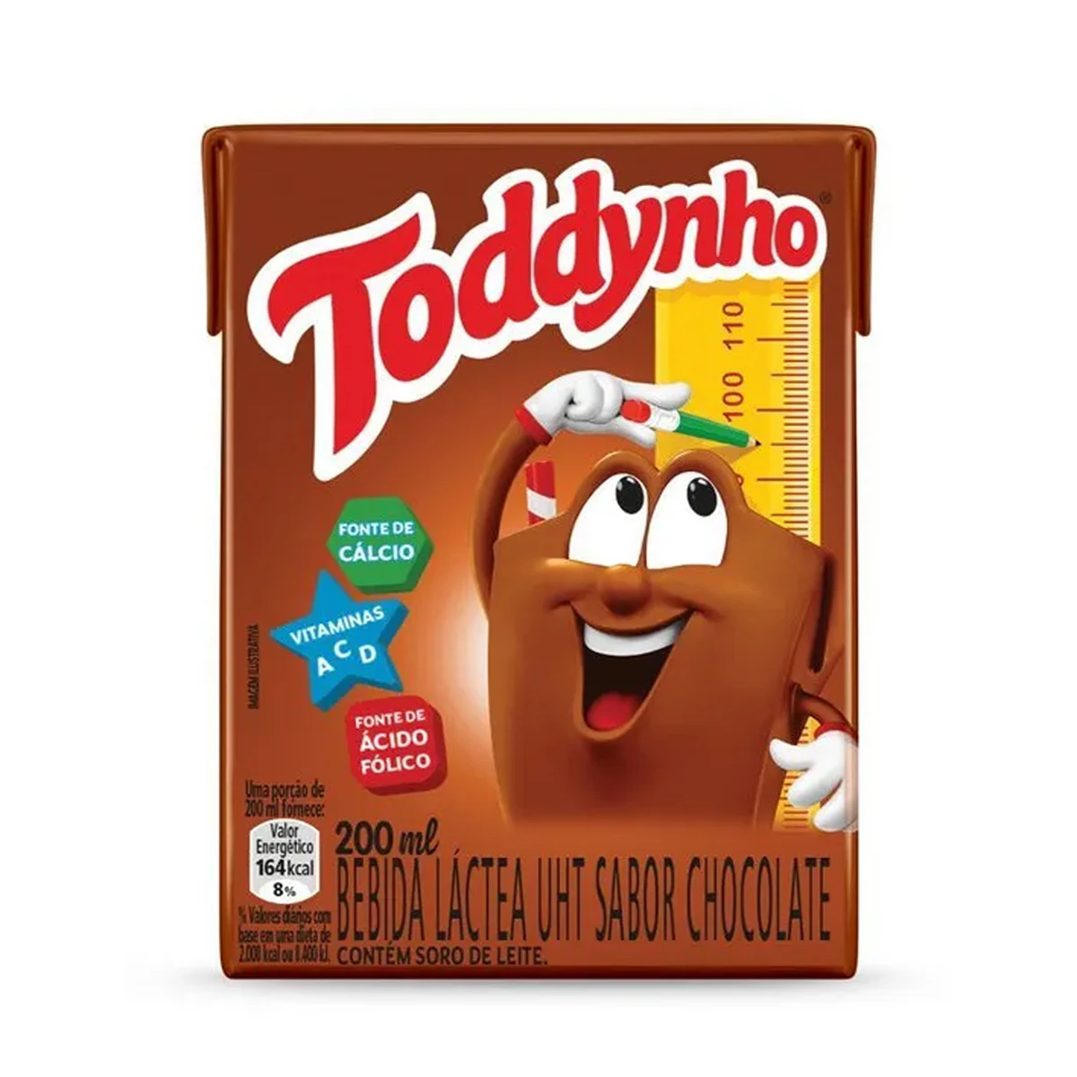 Bebida Lactea UHT Chocolate Tradicional Toddynho Caixinha 200ml
