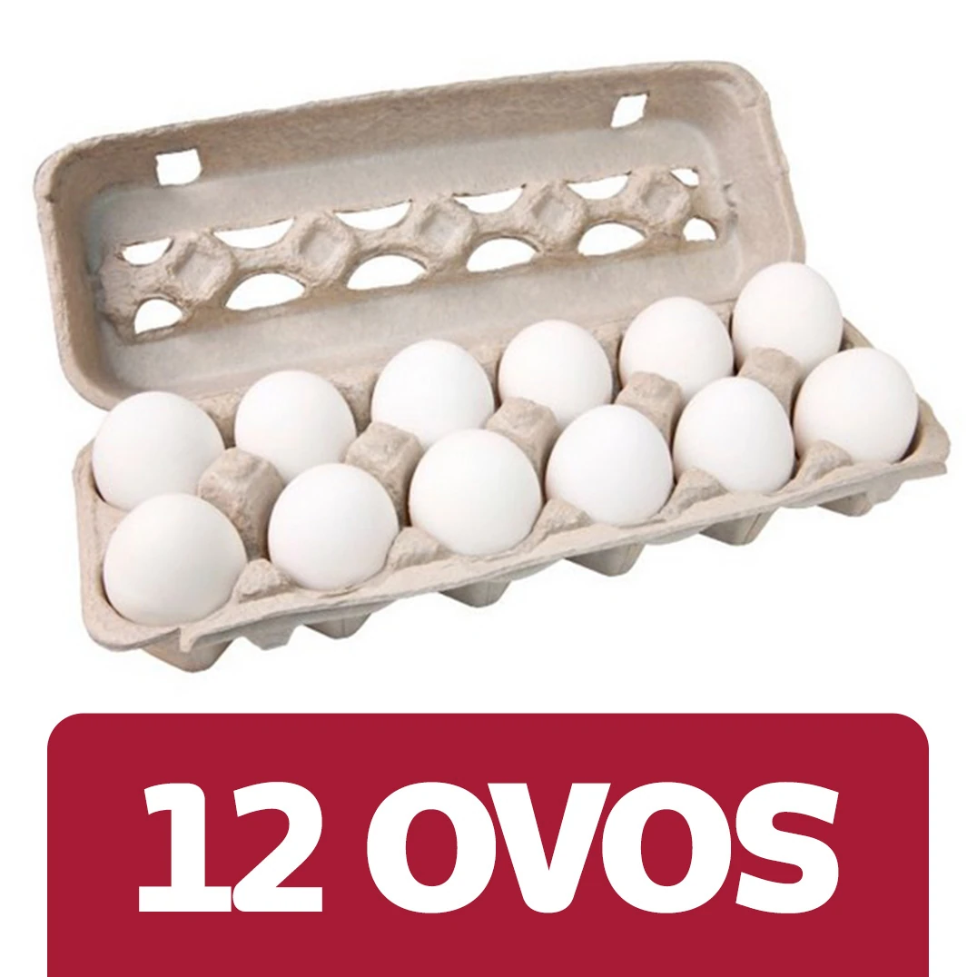 Ovo A Extra Branco Cart 12 Unidades