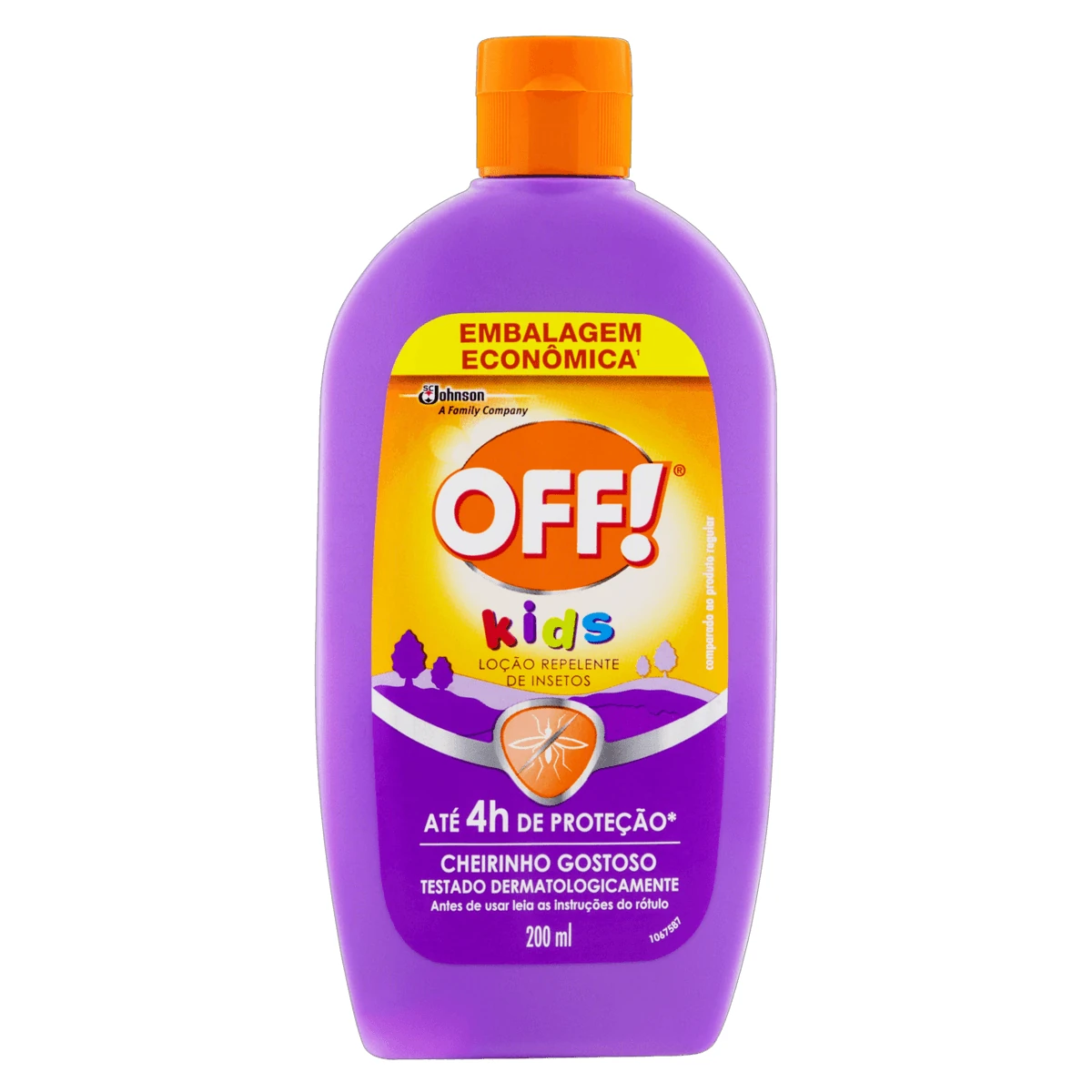 Repelente Locao Infantil Kids Off 200ml