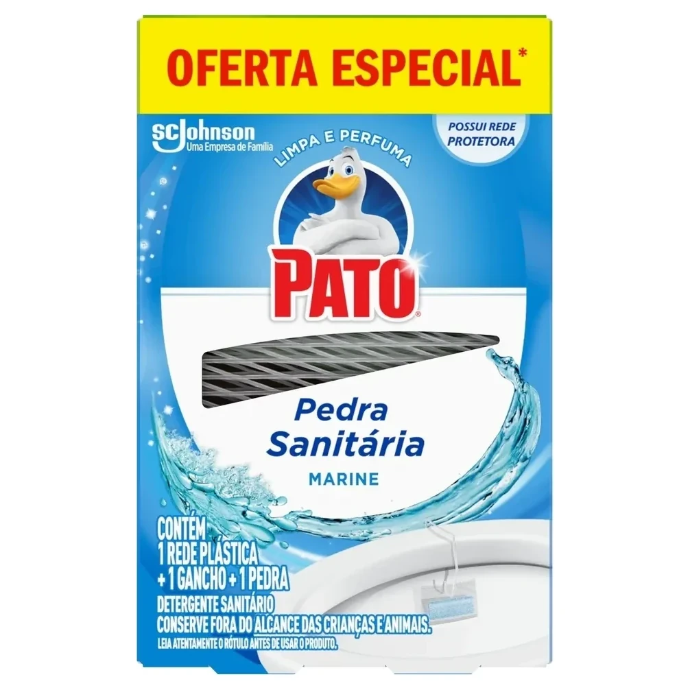 Pedra Sanitária Marine Pato Caixa 25g