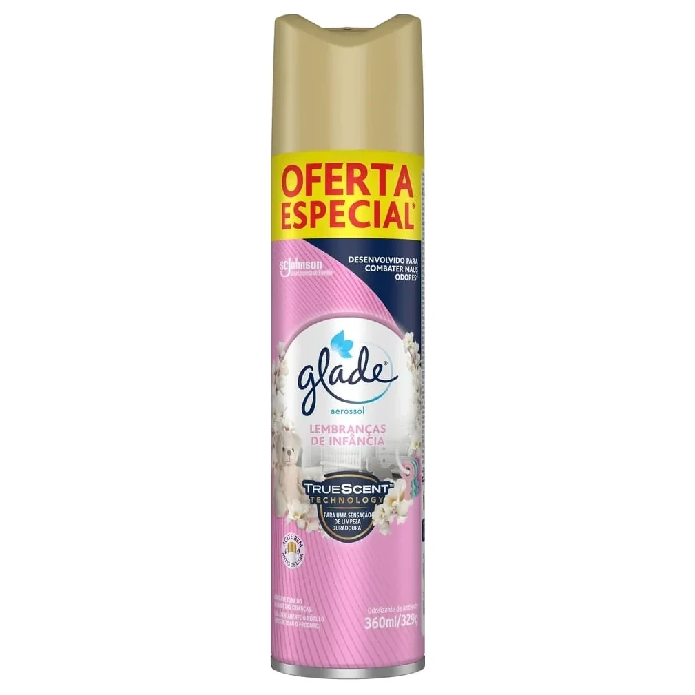 Odorizador Aerossol Lembrancas de Infancia Glade Lata 360ml