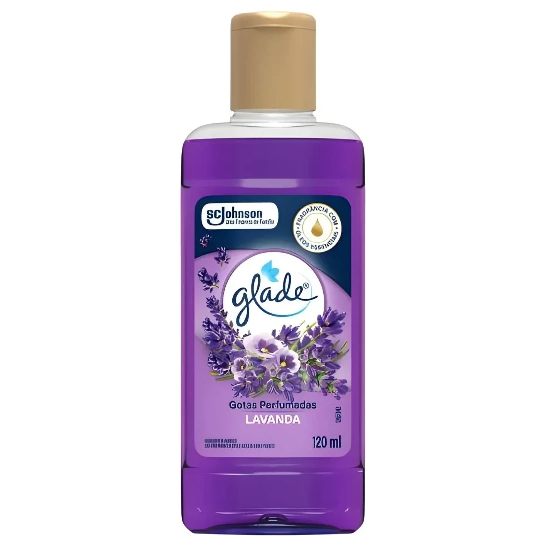 Limpador Perfumado Concentrado Lavanda Glade Frasco 120ml